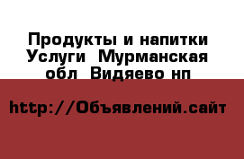 Продукты и напитки Услуги. Мурманская обл.,Видяево нп